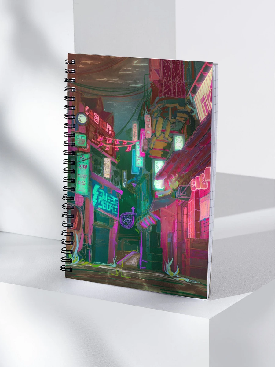 Neon Spiral Notebook product image (2)