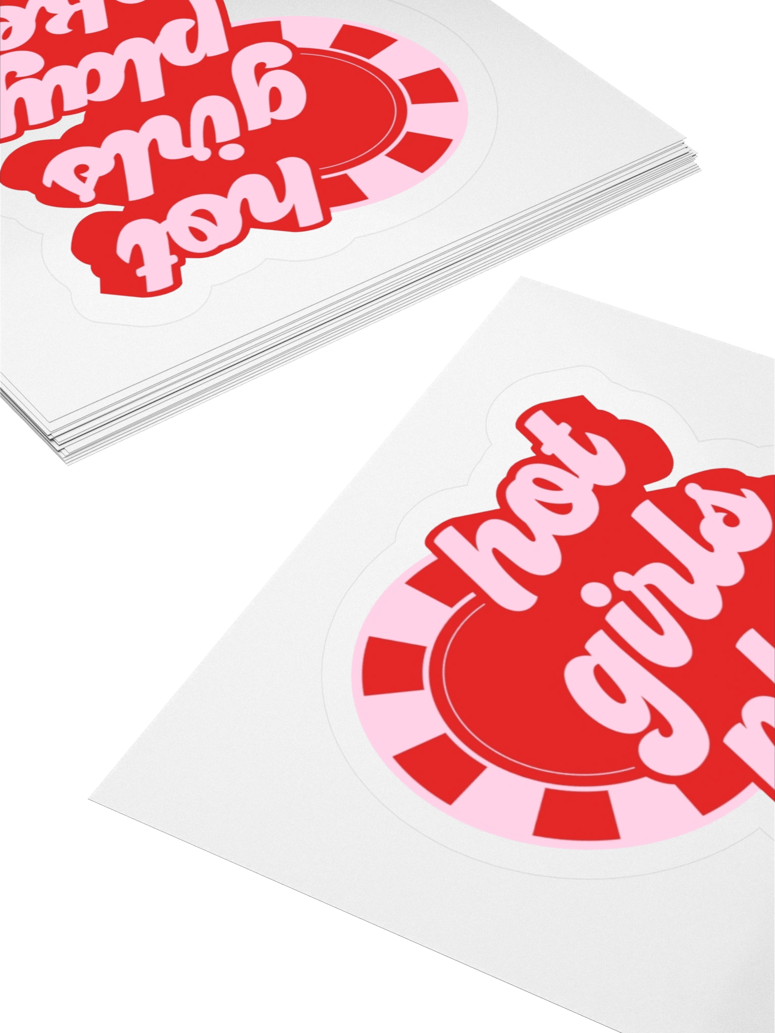 Hot Girls Play Poker Sticker product image (4)
