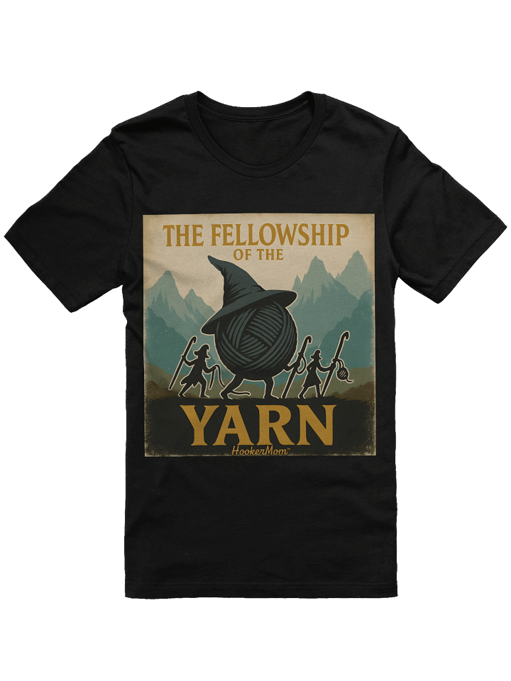 Fellowship of the Yarn™ Tee – One Hook to Stitch Them All product image (13)