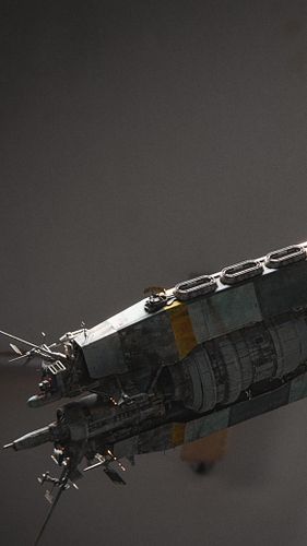 Heavy Alien/Aliens design. Battleship Super Nostraco :) #blender3d #scifi #hardsurface