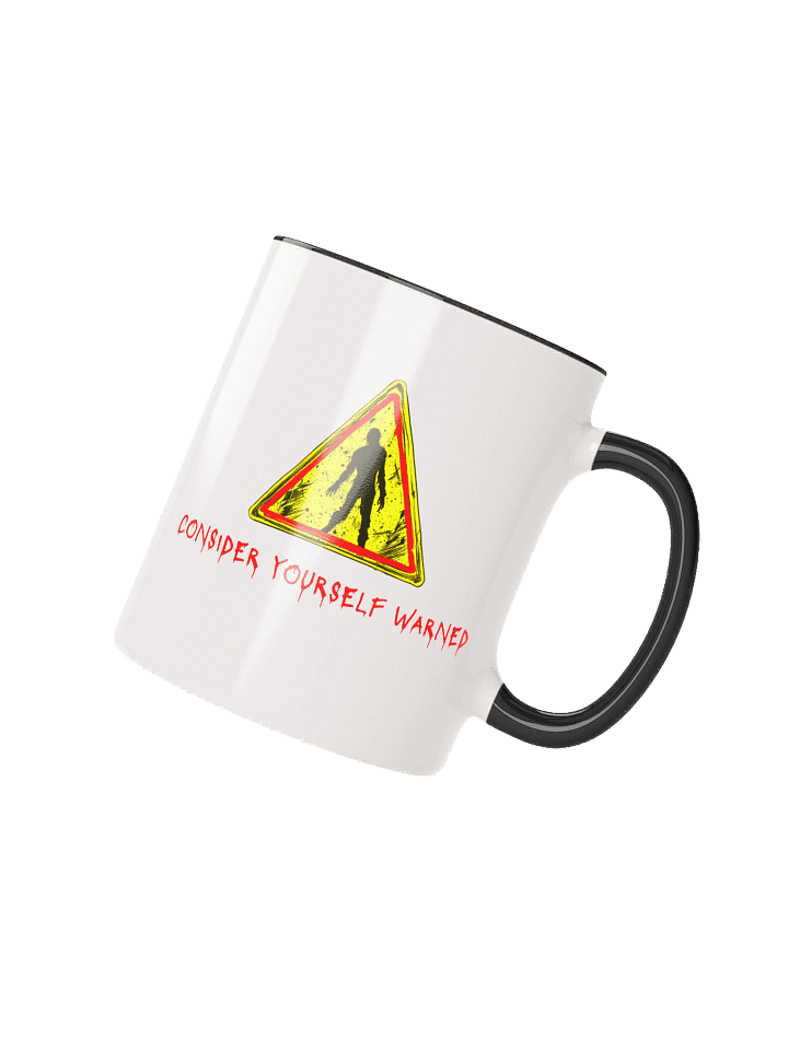 Zombie Brand Warning Mug product image (3)