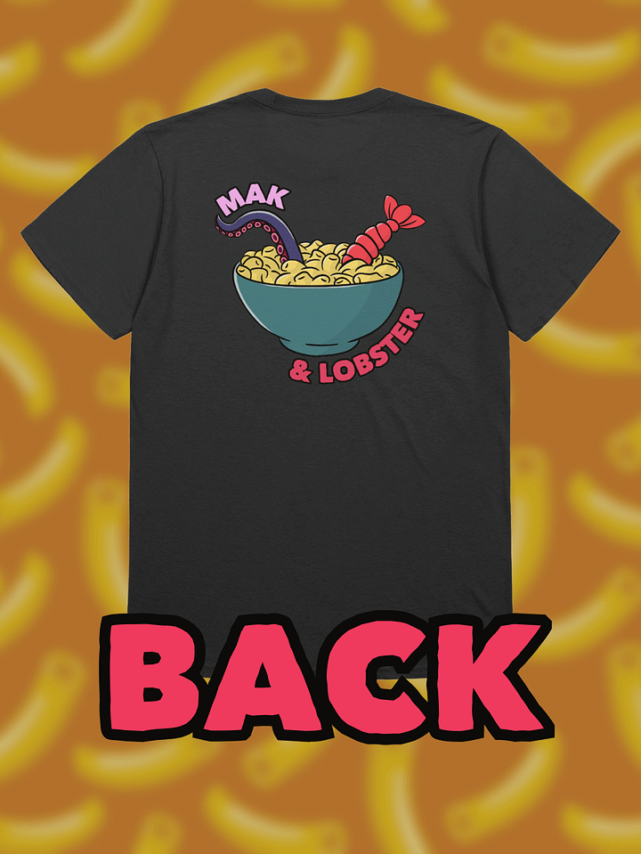Mak & Lobster Double-Sided T-Shirt 🦑🦞🧀 product image (1)