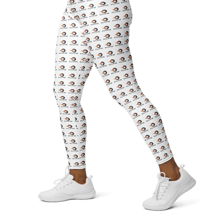 Eclipse Women's White Yoga Leggings with Inside Pocket product image (3)