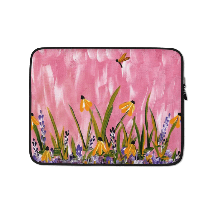 Floral Fields Laptop Sleeve product image (1)