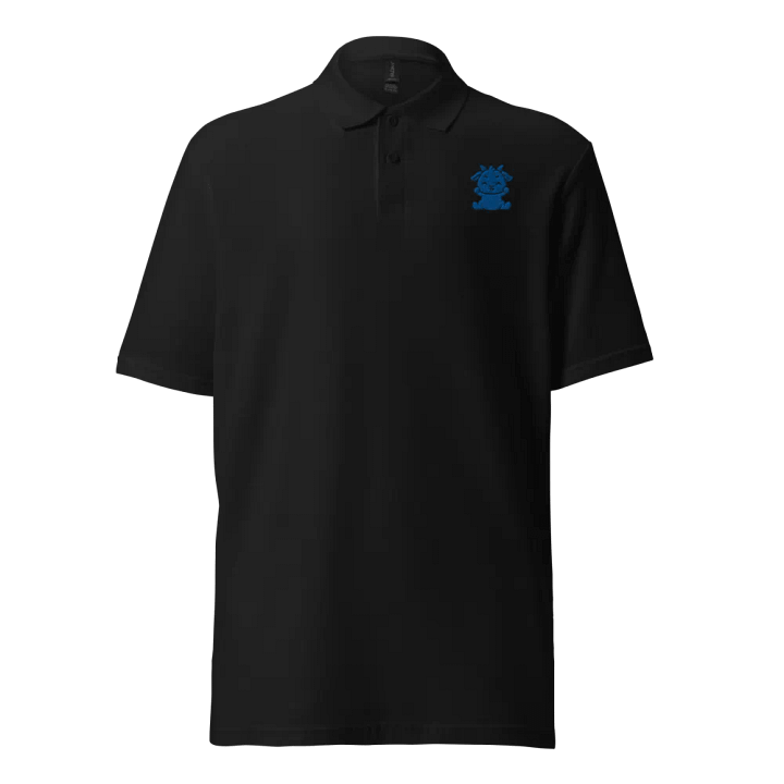 BLUE LOGO Unisex Polo Shirt product image (1)