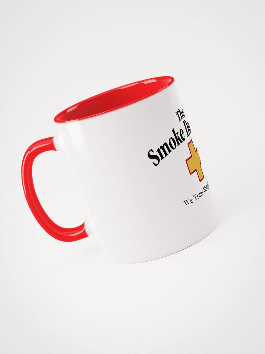 The Smoke Doctors White & Red Logo Mug product image (3)