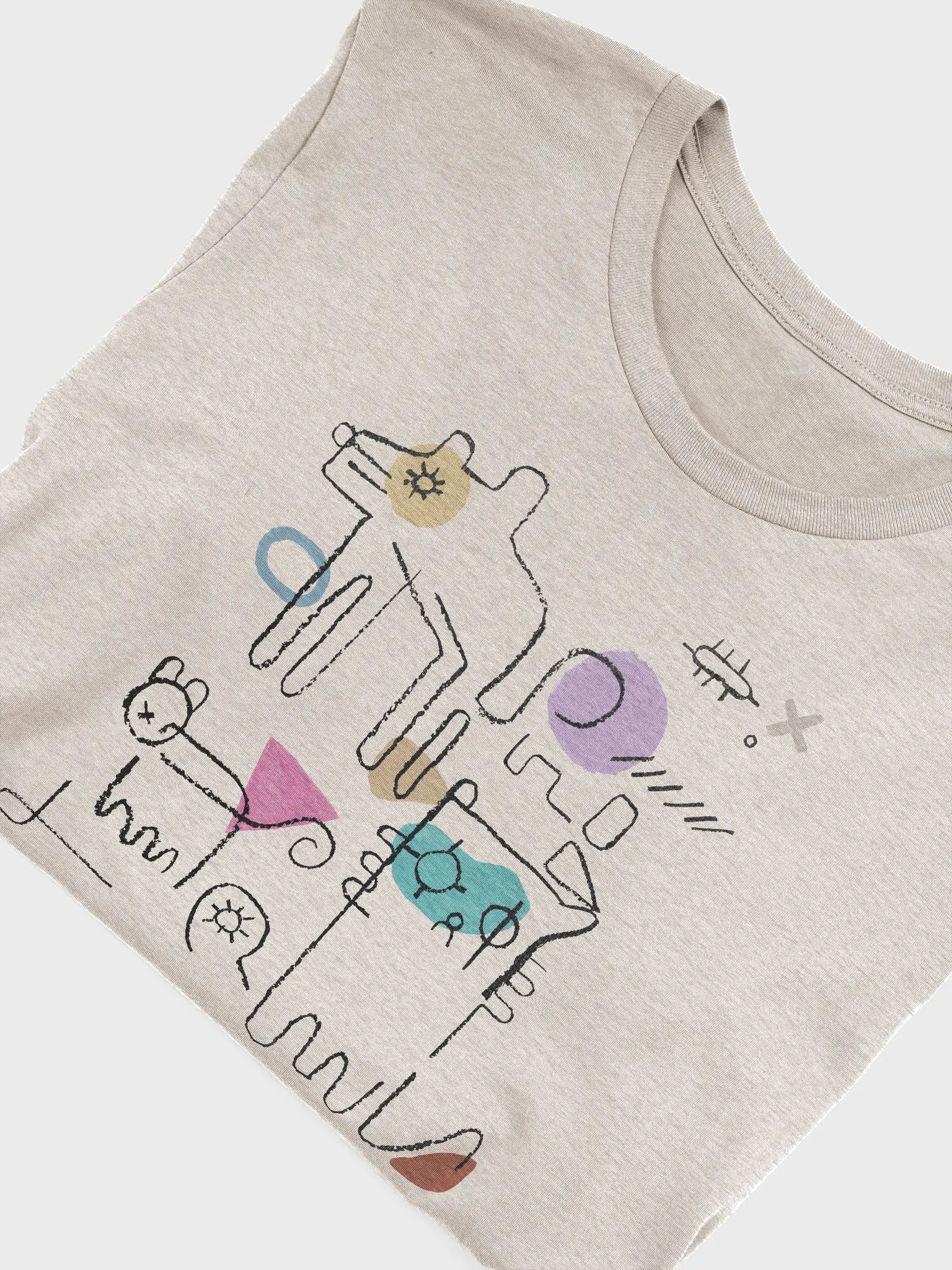 Cave Art Lightweight Unisex T-Shirt product image (4)