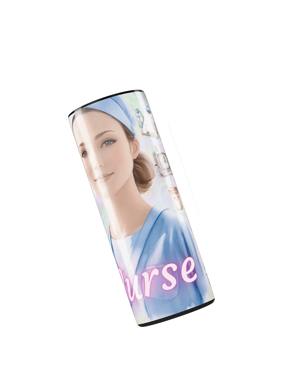 Nurse 20 oz Skinny Stainless Steel Tumbler product image (4)