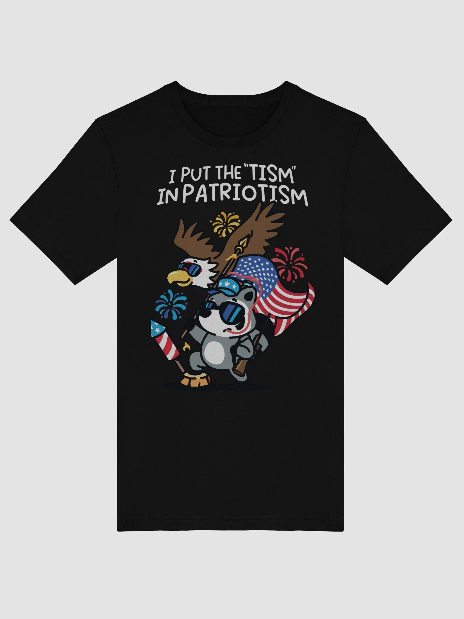 'Tism in Patriotism Athletic Tee product image (5)