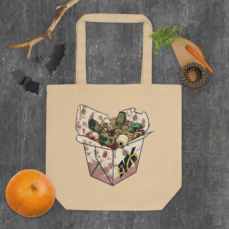 tote bag nouille zombie product image (5)