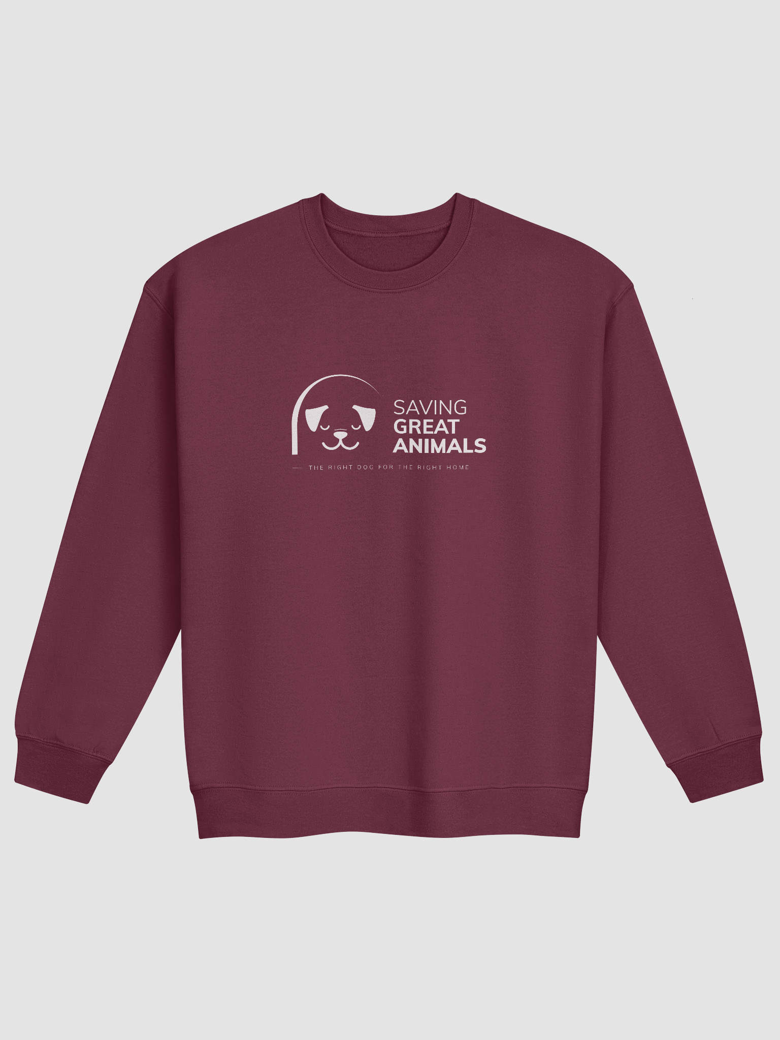 SGA Logo Sweatshirt - Maroon product image (1)