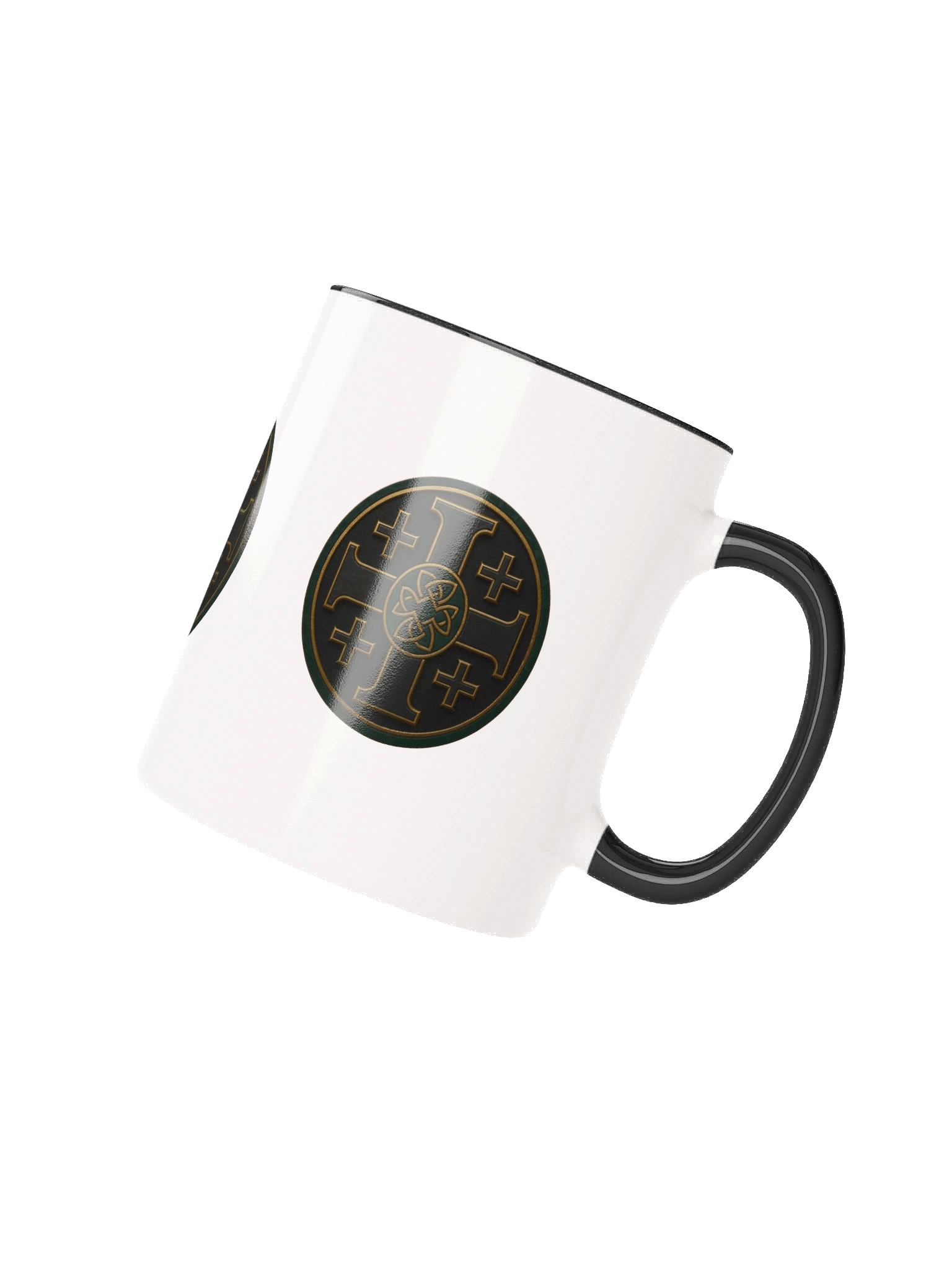 Layman Jerusalem Cross mug white product image (3)