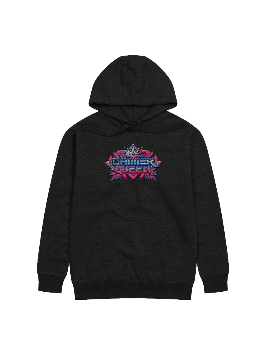 Gamer Queen Center Embroidered Hoodie product image (1)