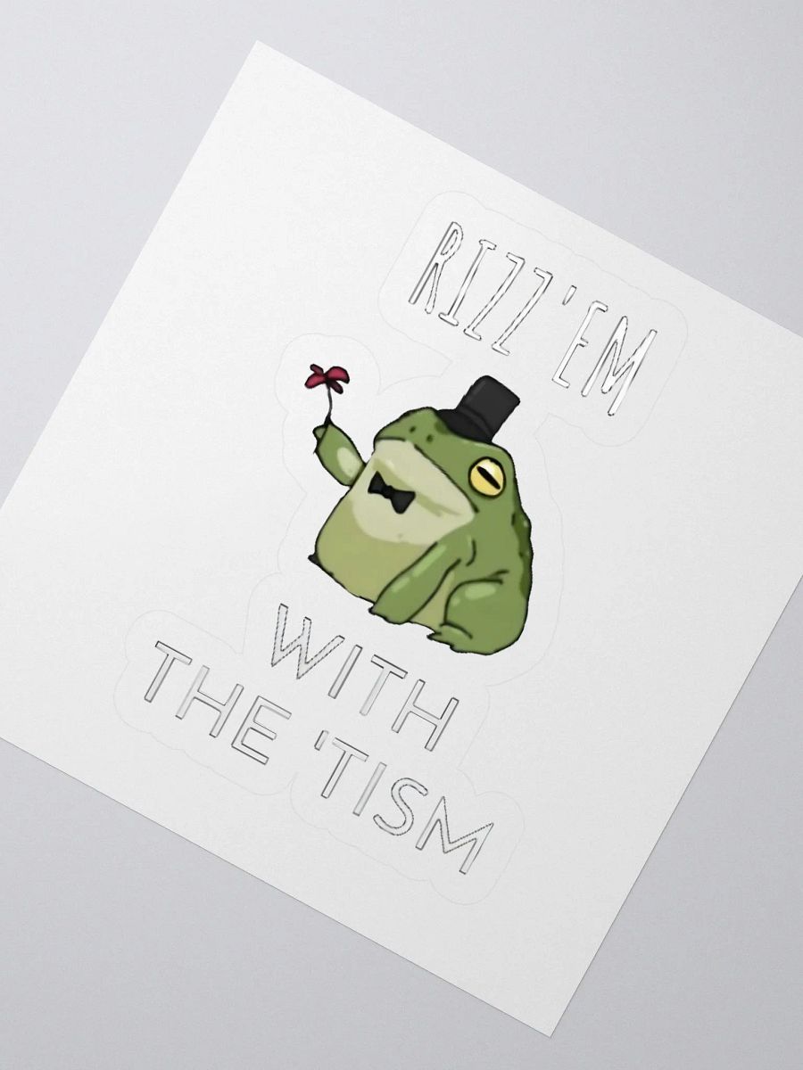 Rizz Em With The Tism Sticker product image (2)
