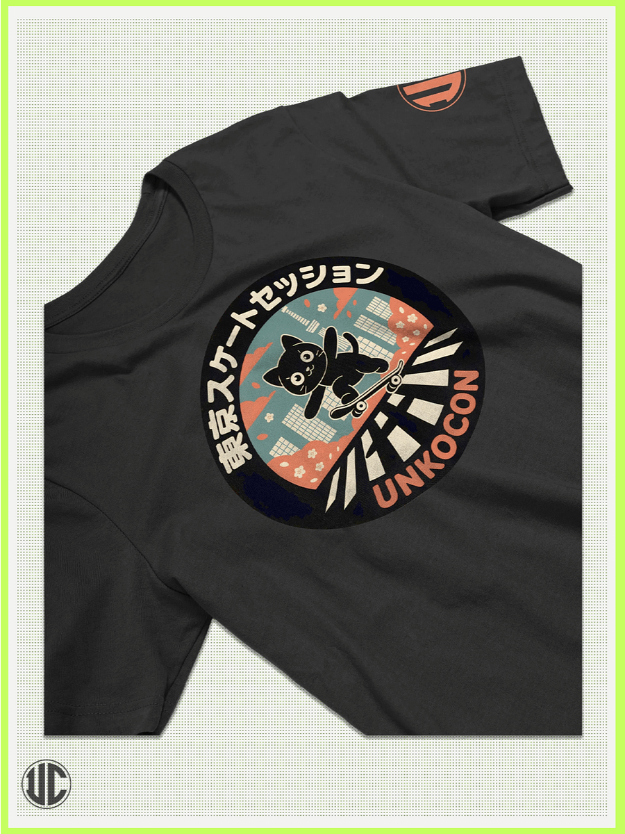 Tokyo Skate Session – UnkoCon Graphic T-Shirt product image (2)