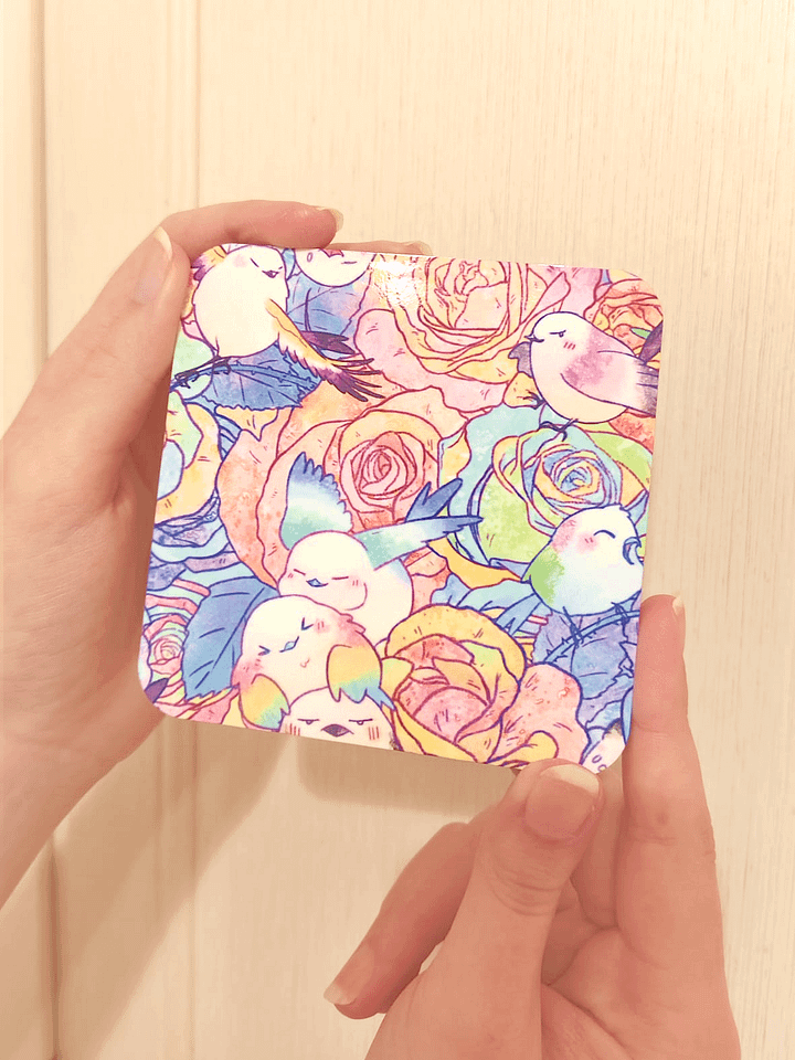 Prideful Birbs Coaster V2 product image (1)