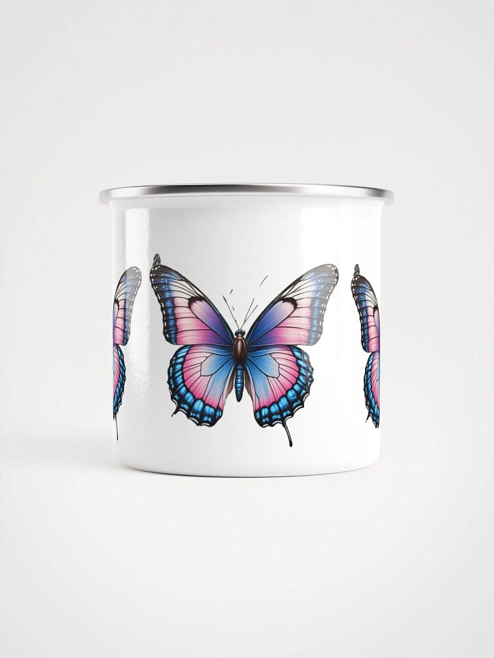 Fluttering Wings Enamel Mug product image (2)