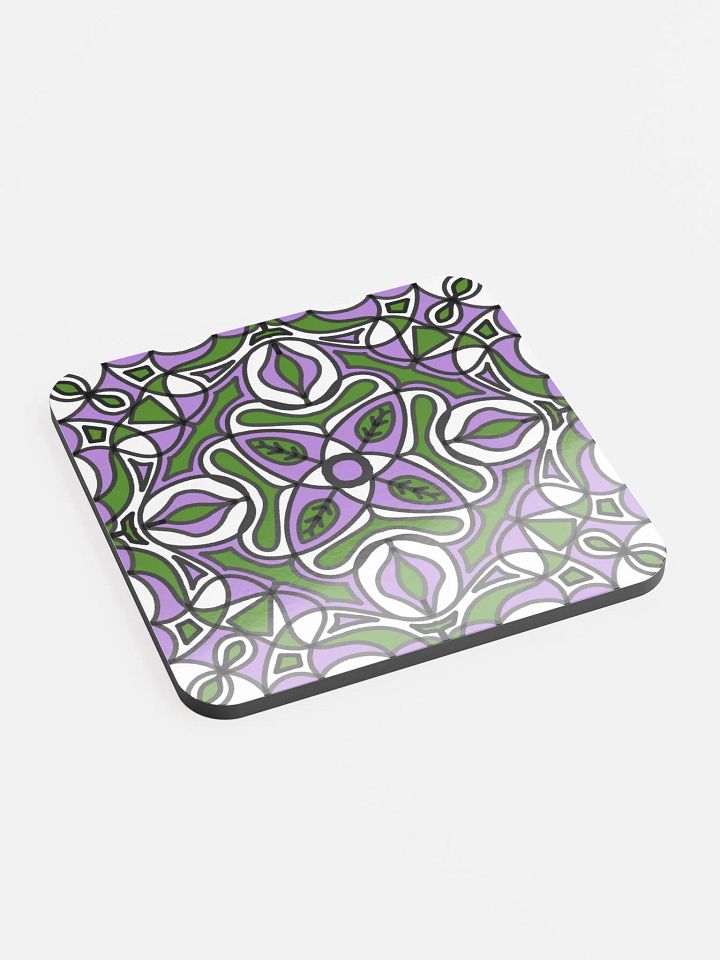Gender Queer Abstract Coaster product image (2)