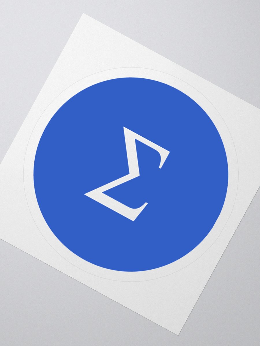 Calculus 2 Logo Sticker product image (2)