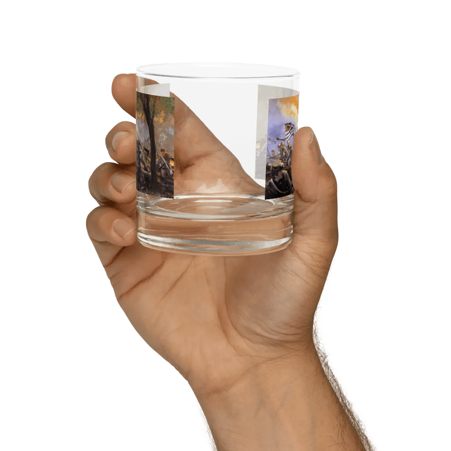 7th LA Pelican Regiment Rocks Glass product image (8)