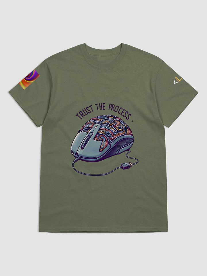 Trust the Process – Pixel Tech Wired Mouse T-Shirt product image (2)