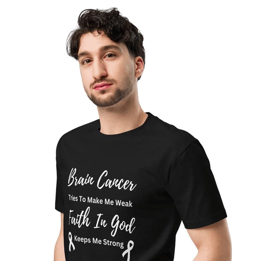 Brain Cancer Awareness Unisex Premium T-Shirt product image (5)