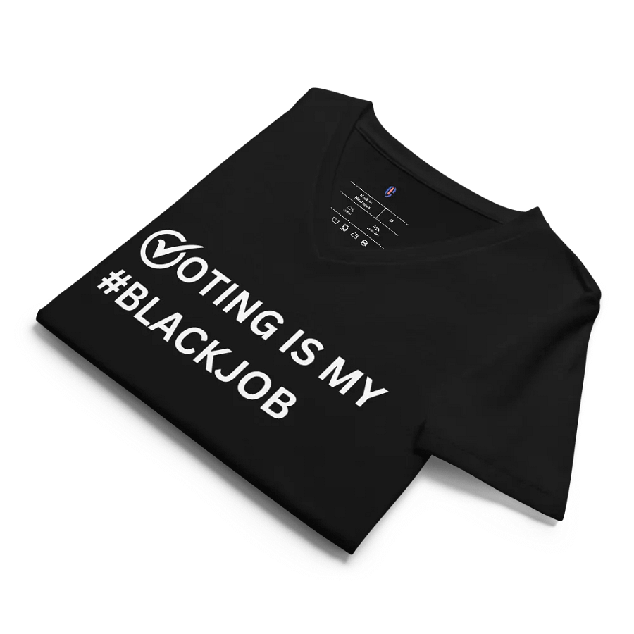 Voting is my #BlackJob Ladies V-Neck Tee product image (8)
