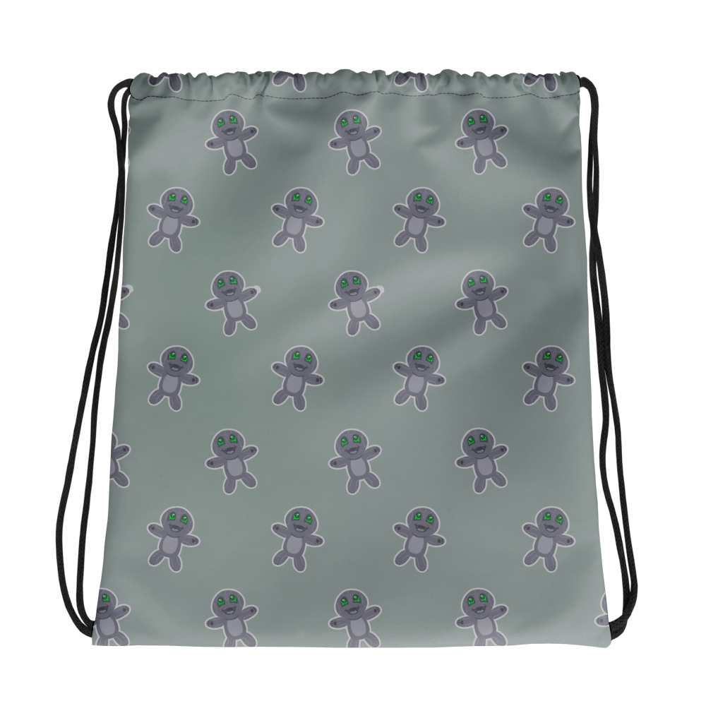 Huggabot Drawstring Bag - Echo of the Larkspur product image (1)