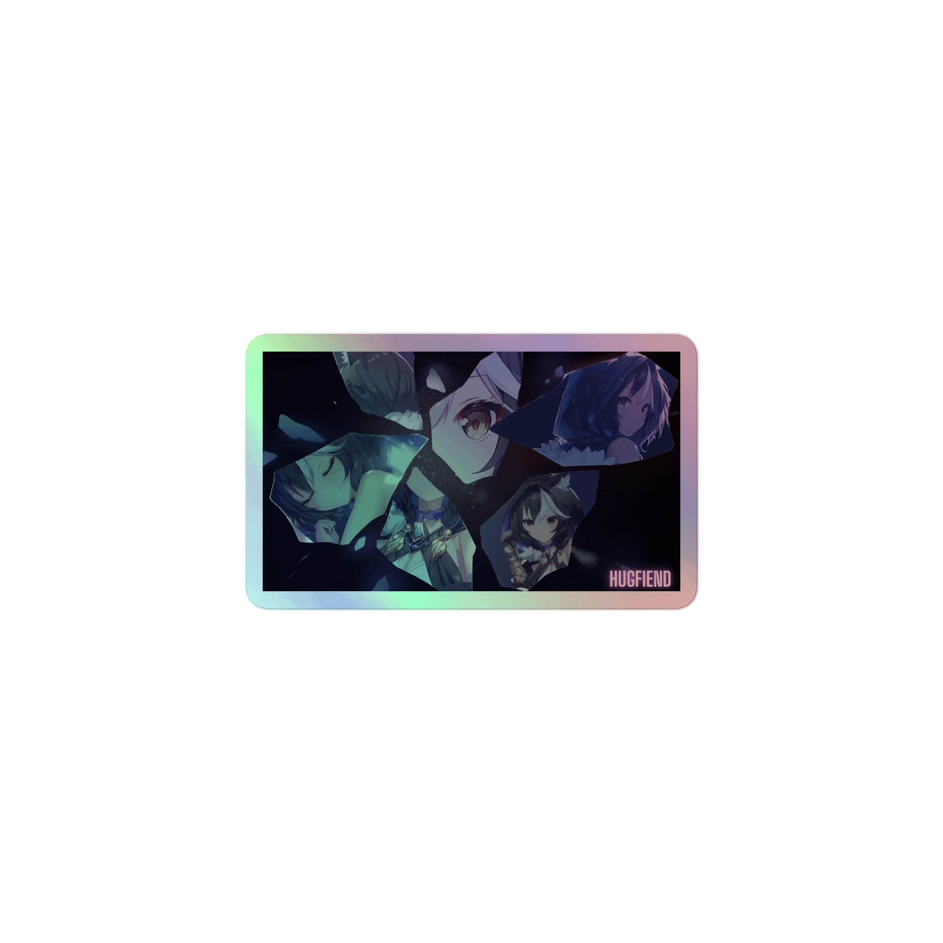 Hugkai: Ube Rail Eidolons Holographic Sticker product image (1)
