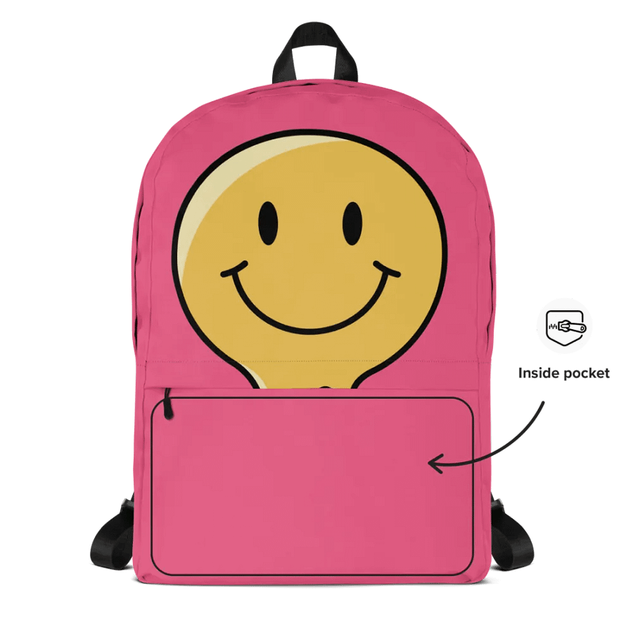 Happy face backpack product image (12)