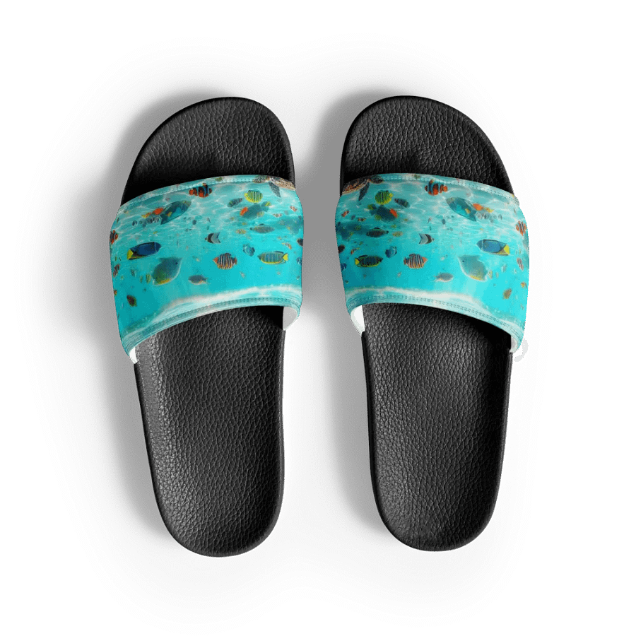 Oceanic Paradise Women's Slides | Ai Design product image (1)