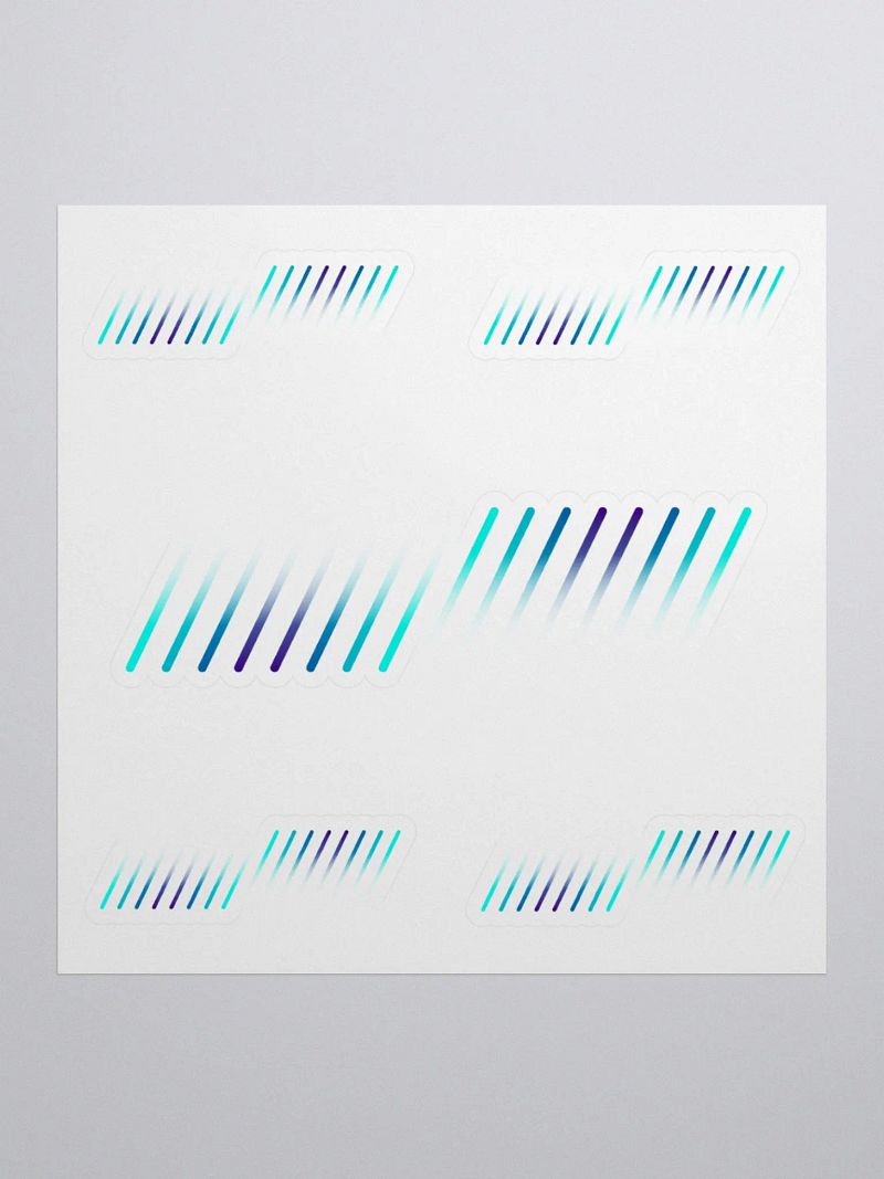 Streak Sticker Sheet