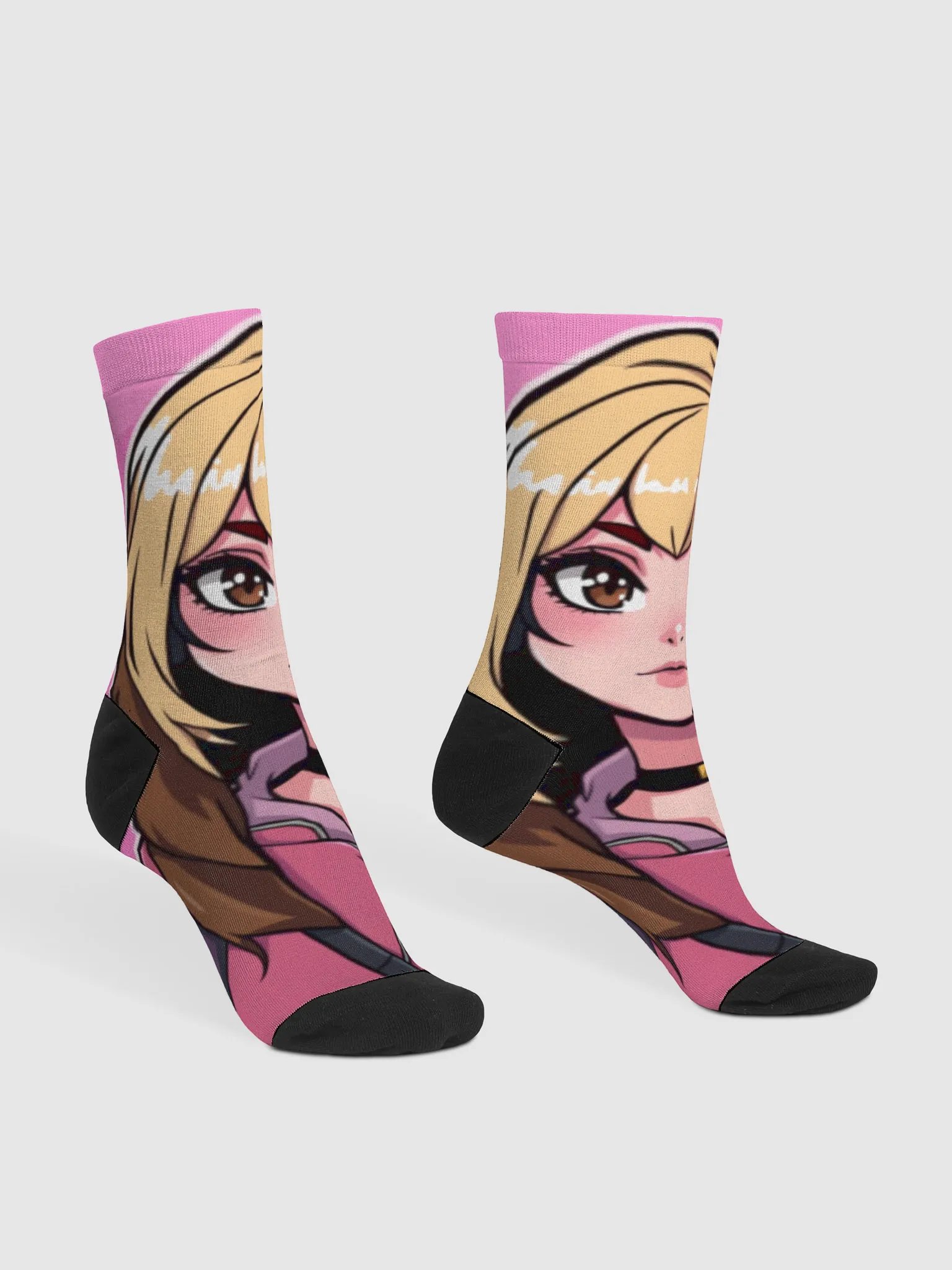 Anime Gamer Girl Socks product image (3)