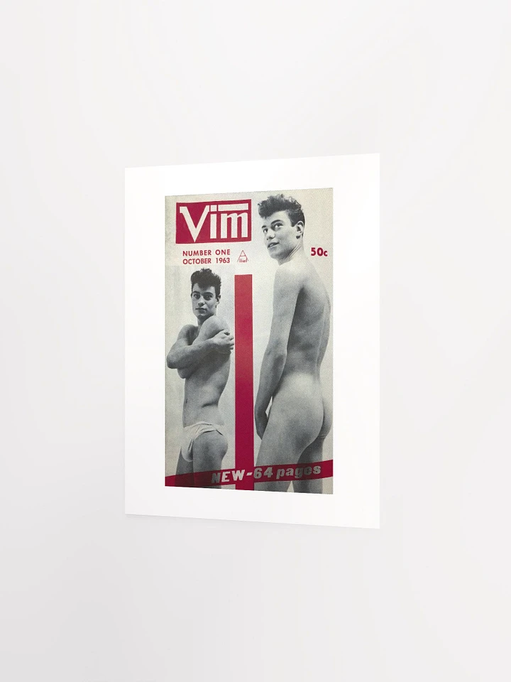 VIM Magazine Cover (Number One - October 1963) - Print product image (2)