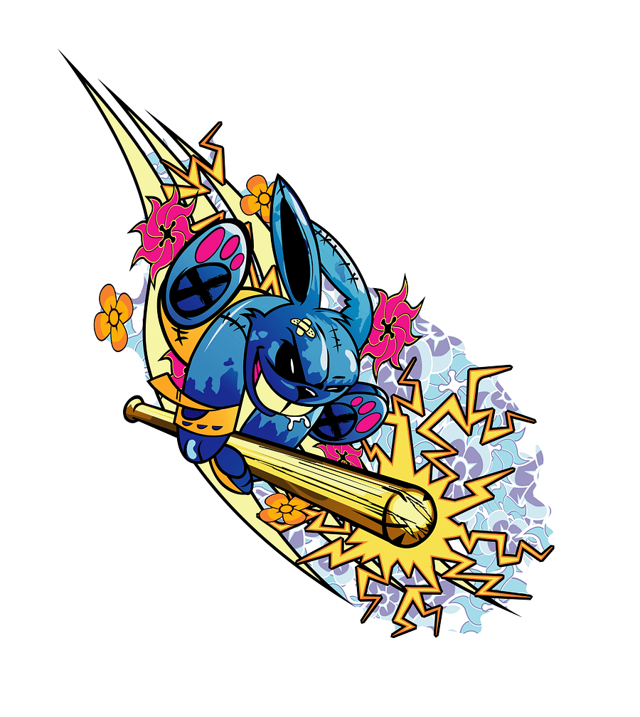 Hare Havok Sticker product image (13)