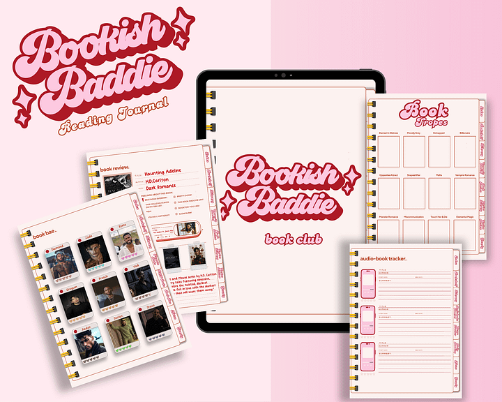 Bookish Baddies Reading Journal product image (1)
