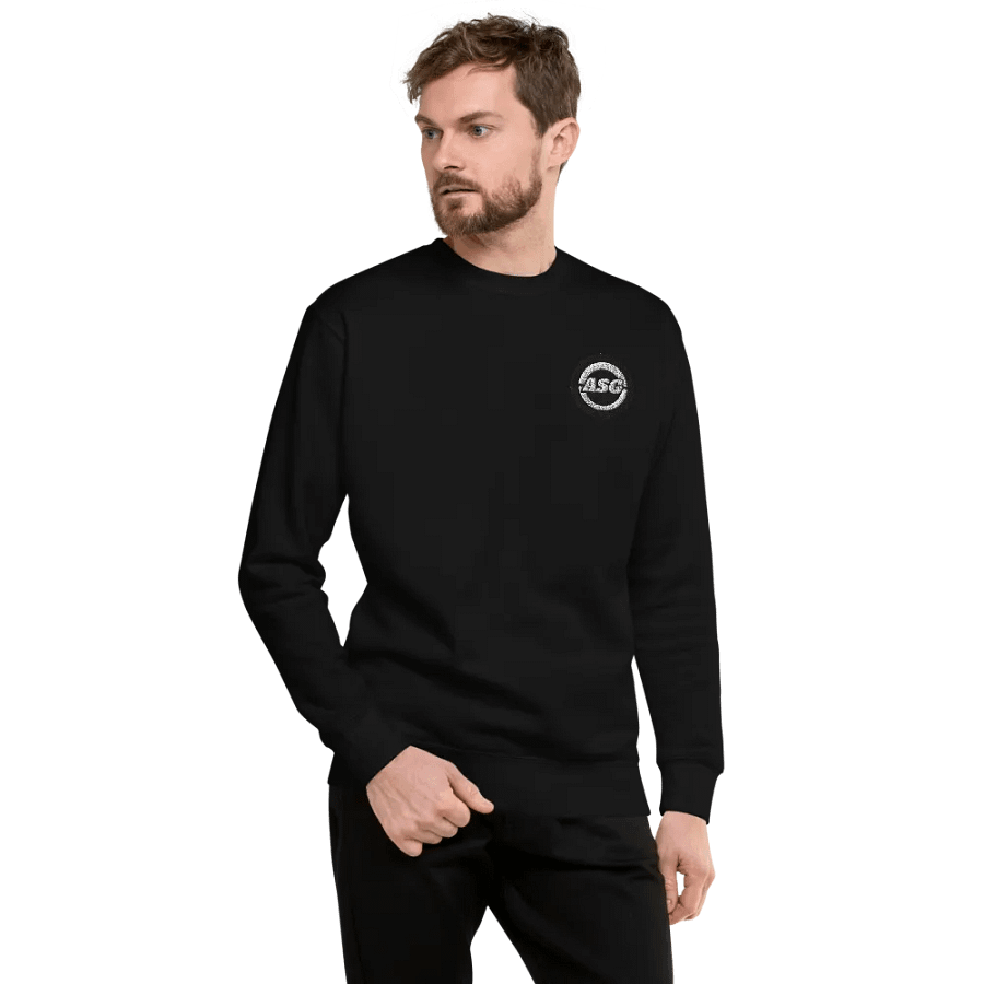 ASG Monogram Circle Logo Premium Sweatshirt product image (2)