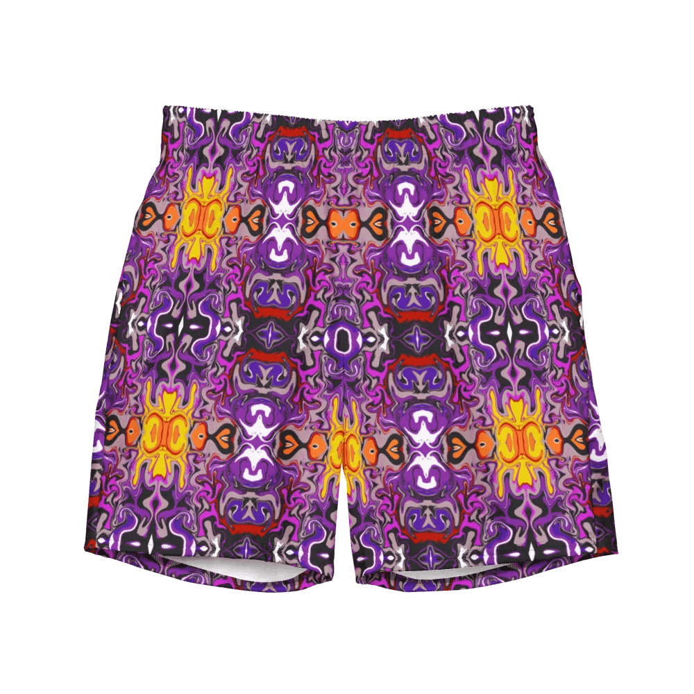 African Inspired Symmetry Design Swim Trunks product image (2)
