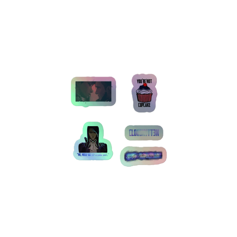 CaitVi Holo Sticker Sheet product image (1)