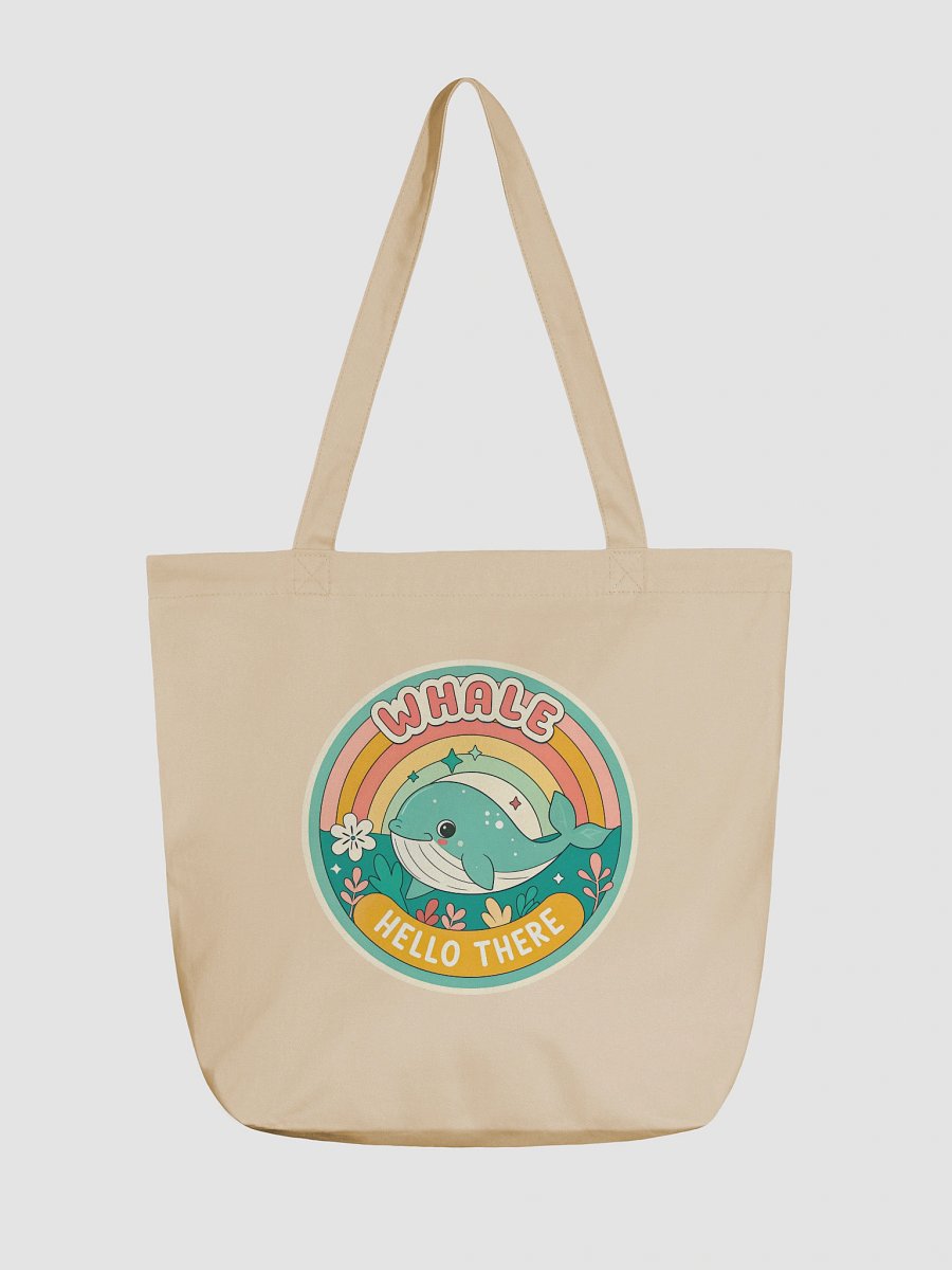 Whale Hello Eco-Friendly Tote Bag product image (1)