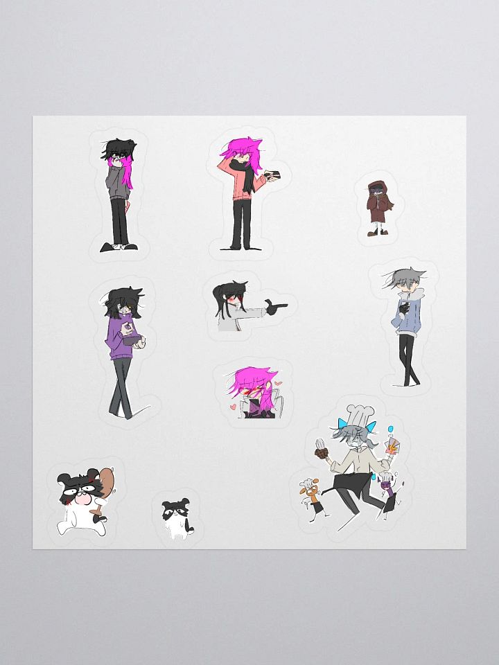 Moon of the Daylight February sticker product image (1)