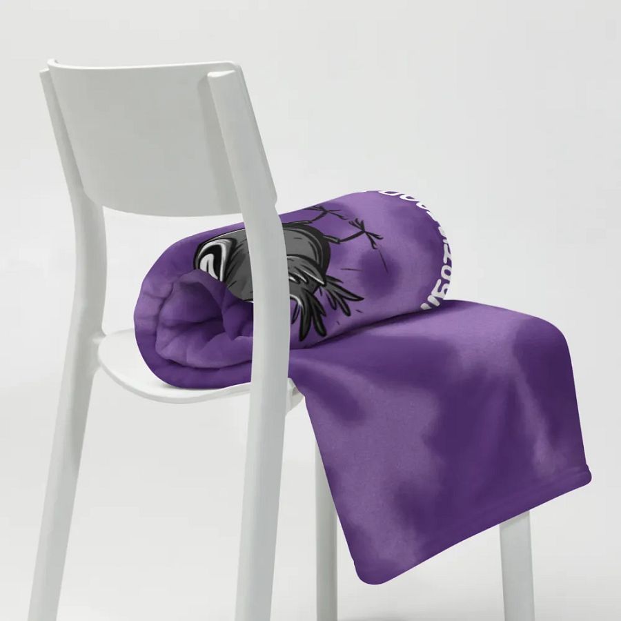 Throw Blanket 💟 I will focus my energy on what's good for me (127 × 153 cm) product image (8)