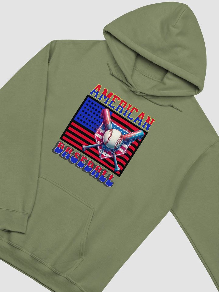 American Baseball Flag Hoodie product image (10)