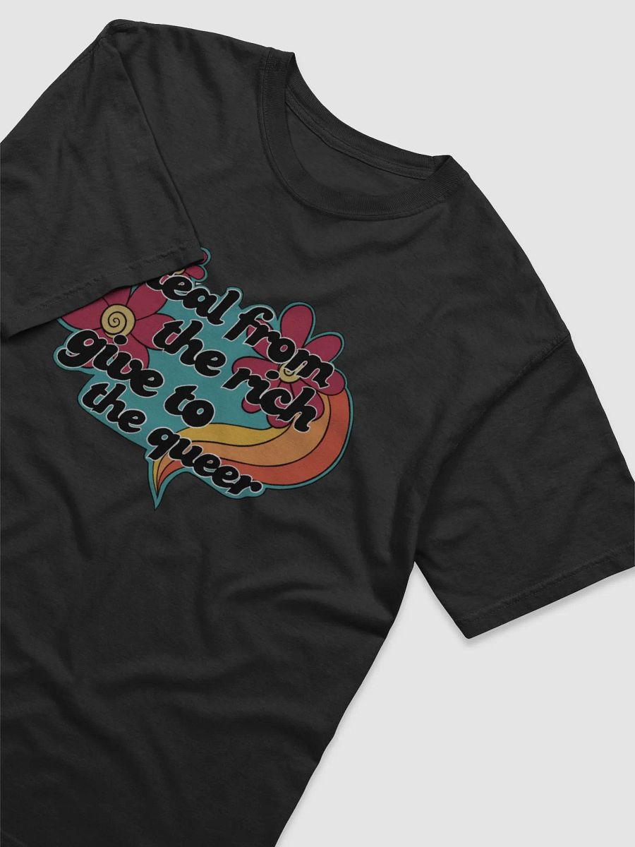 Steal From the Rich/Give to the Queer T-Shirt product image (9)