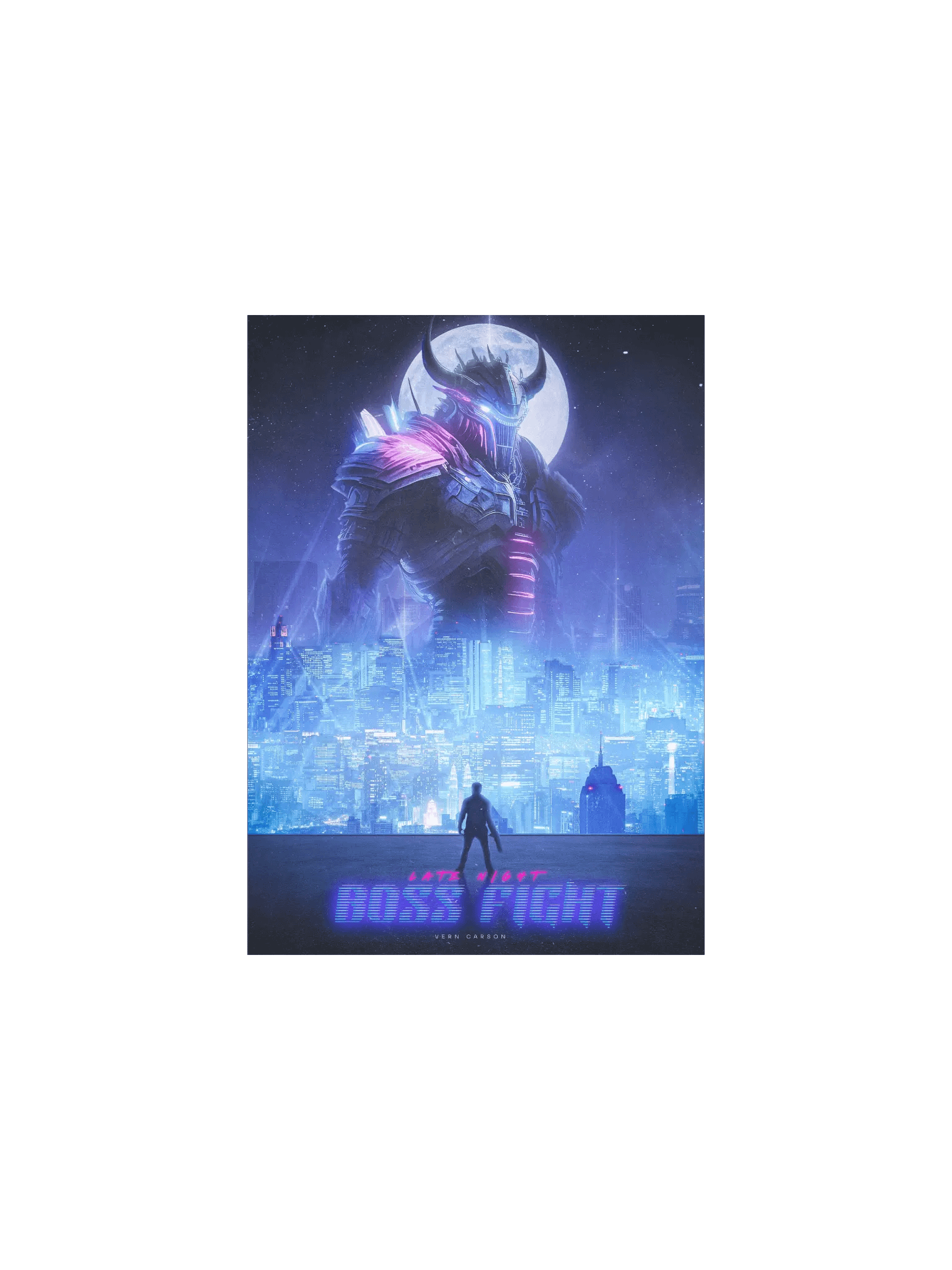 Late Night Boss Fight - Poster product image (1)