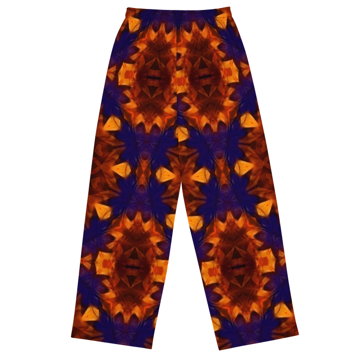Blue Orange Kaleidoscope Wideleg Pants product image (1)