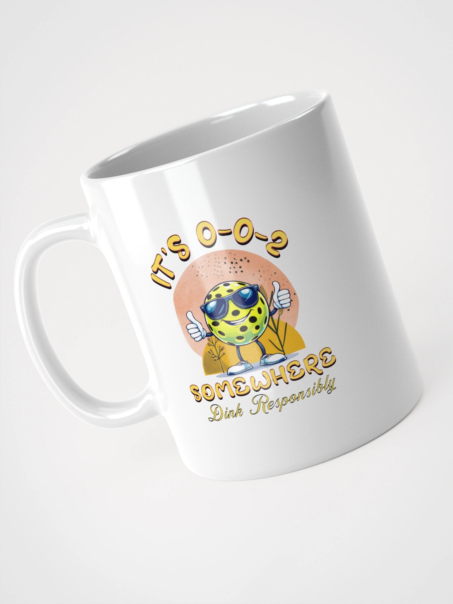 Its 002 Somewhere Pickleball Dink Responsibly Mug product image (2)
