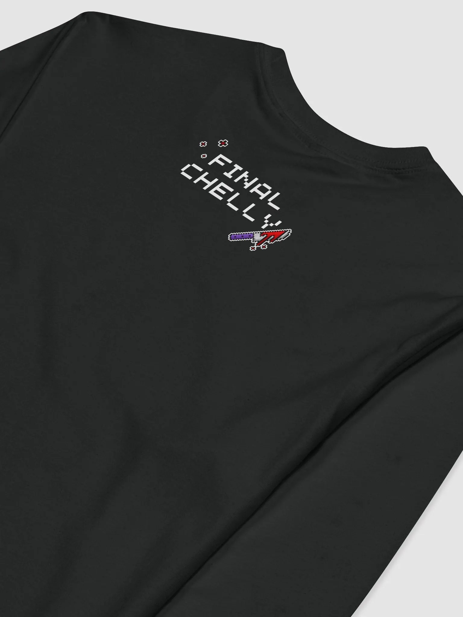 Dont Forget To Ready Up! Premium Fitted Printed Long Sleeve product image (4)