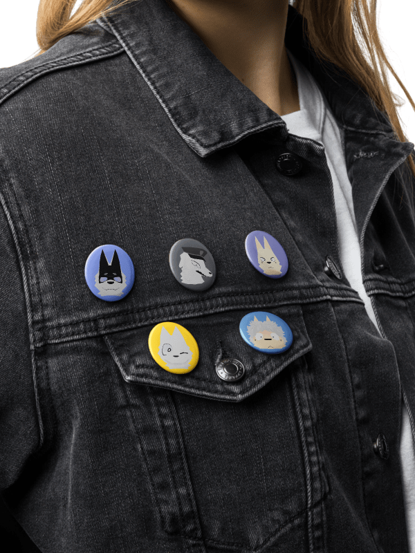 FACES | Face Pin Set 3 product image (3)