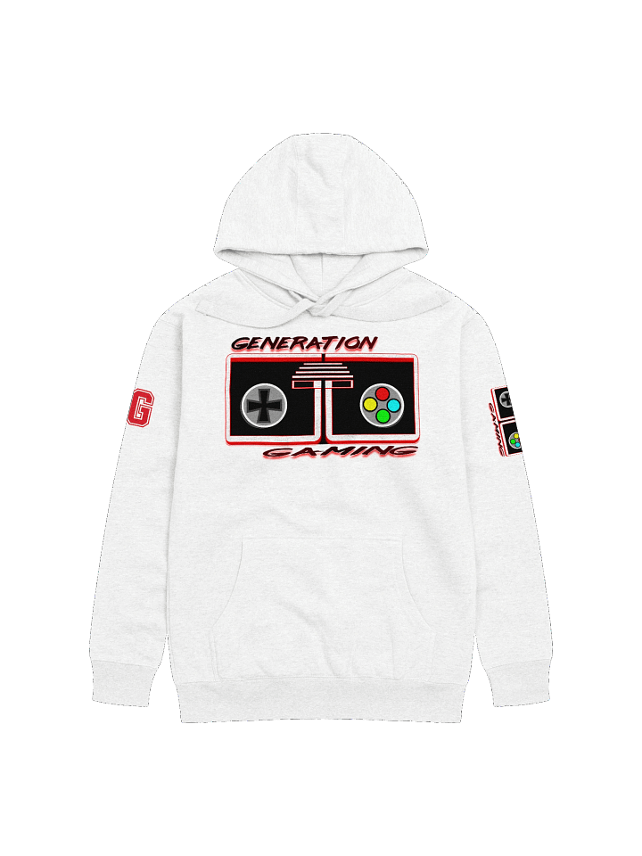 White Generation Gaming Logo Unisex Hoodie product image (1)